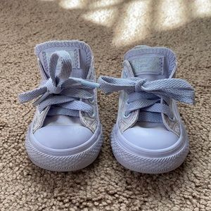 Light purple converse